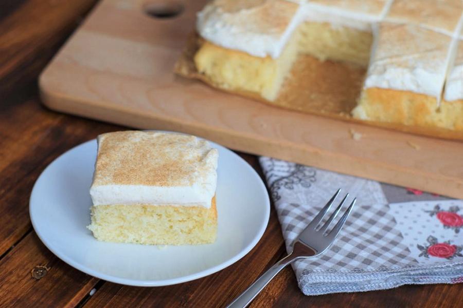 Fantakuchen mit Schmandcreme – ein Allzeit-Klassiker