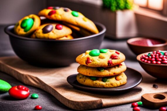 M&M Cookies – bunte Glücklichmacher